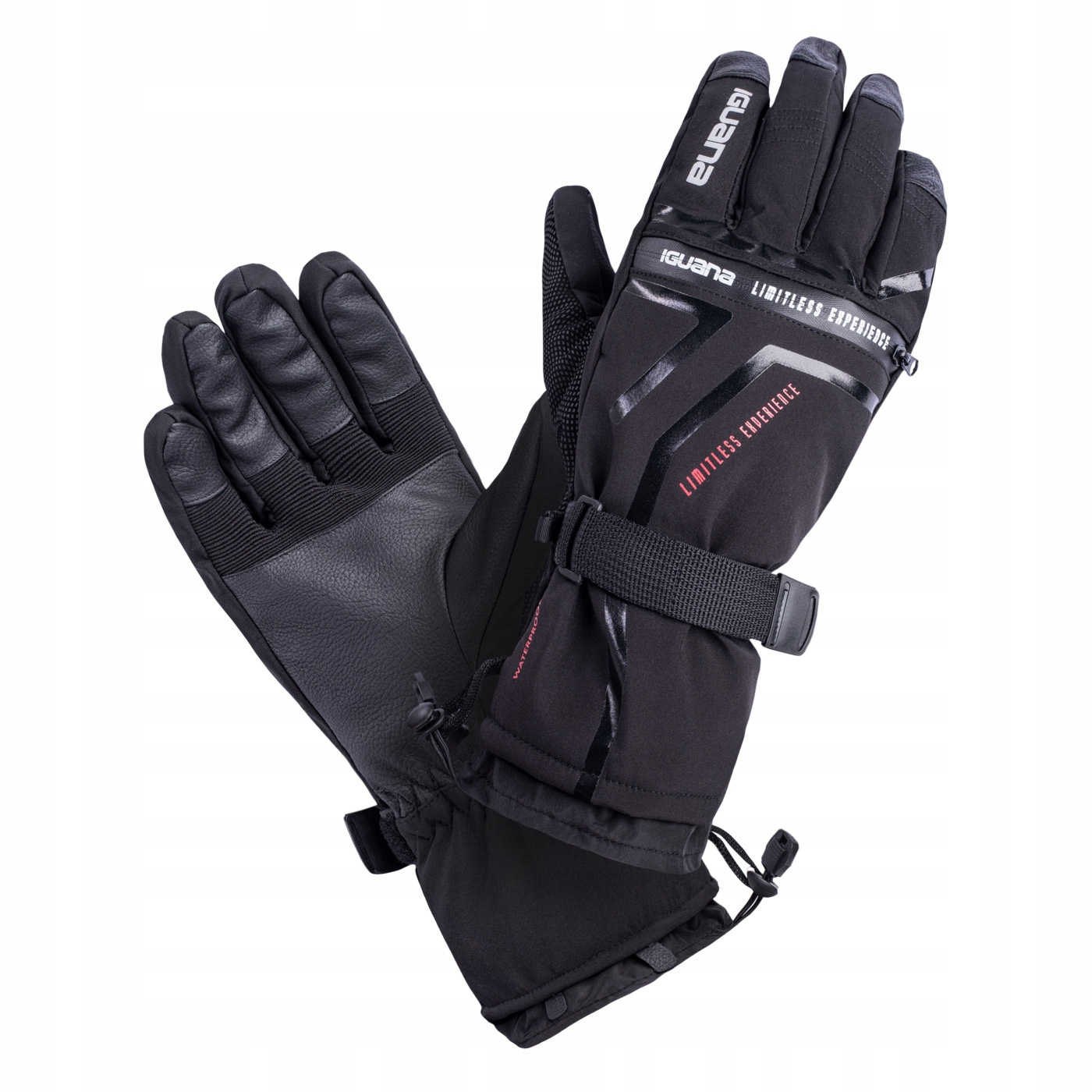 Rukavice - Rukavice Iguana Päťpalované polyester S/M - mužský produkt