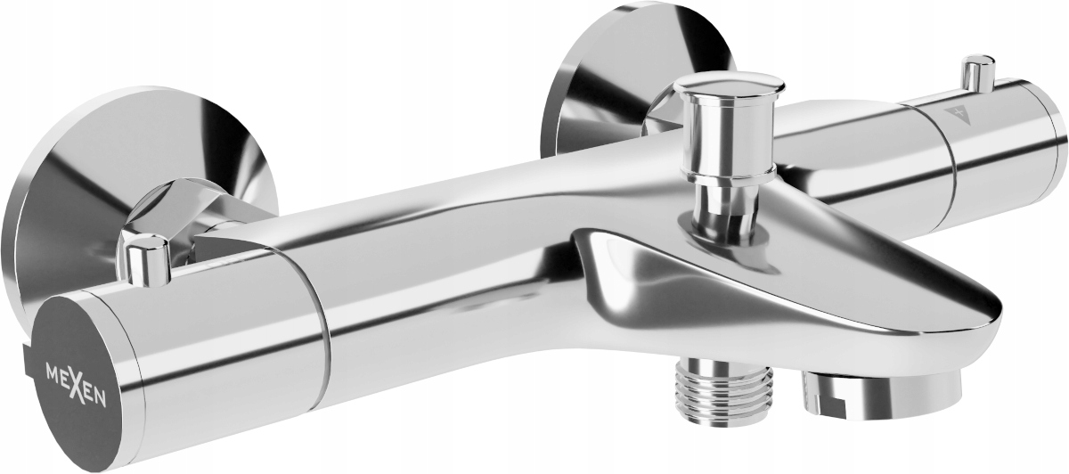 Mexen Nox - Termostatic Bathtub Chrome