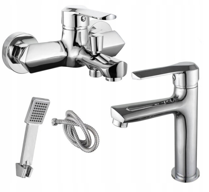 Mexen šabľová sada wannowa washbasin faucet