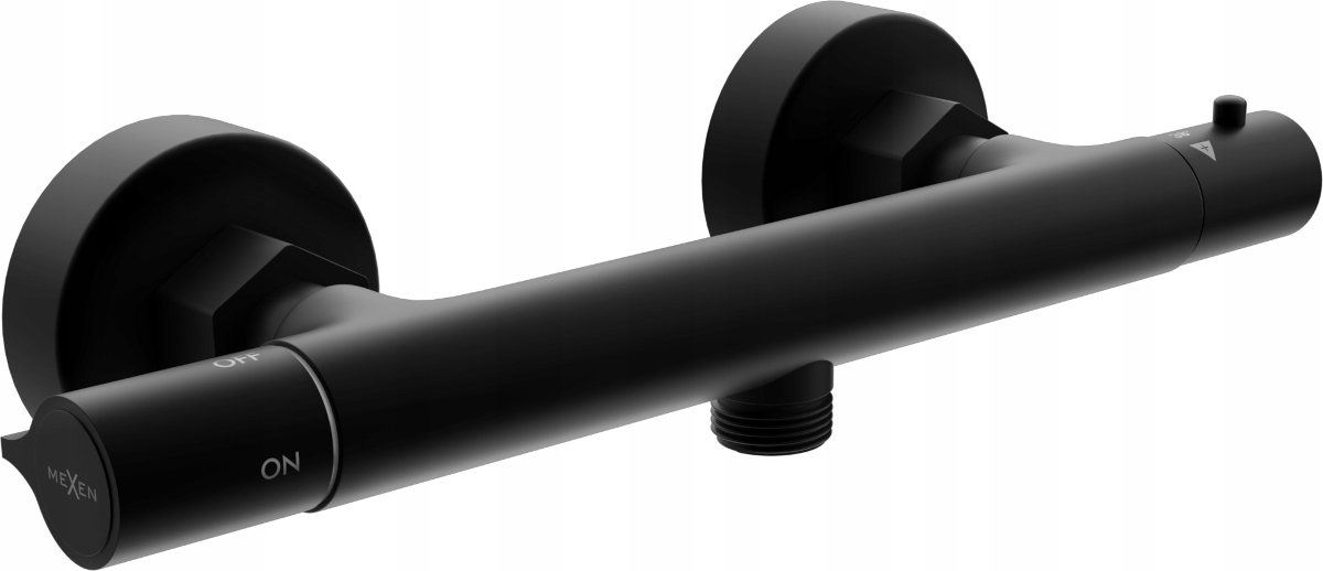 Mexen Slim Termostatic Black Termostatic Battery