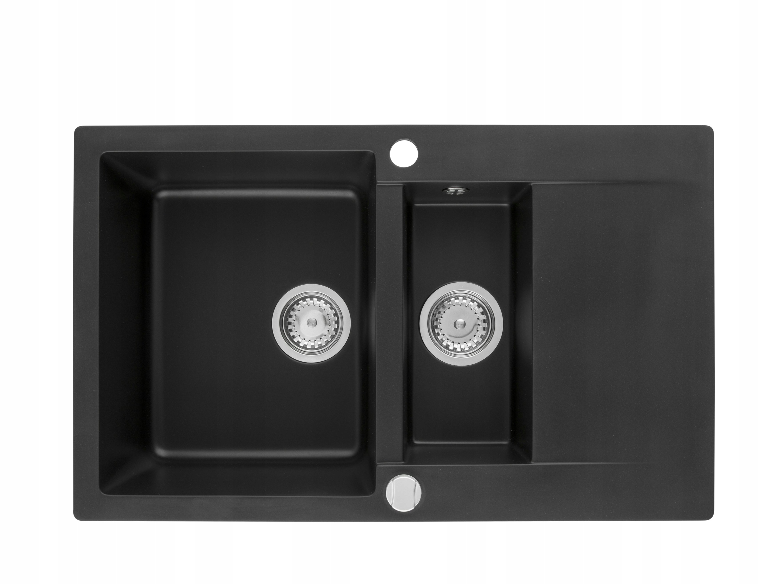 Kuchynská batéria - Miló Emporio Granite Sink 5KKO - Čierna