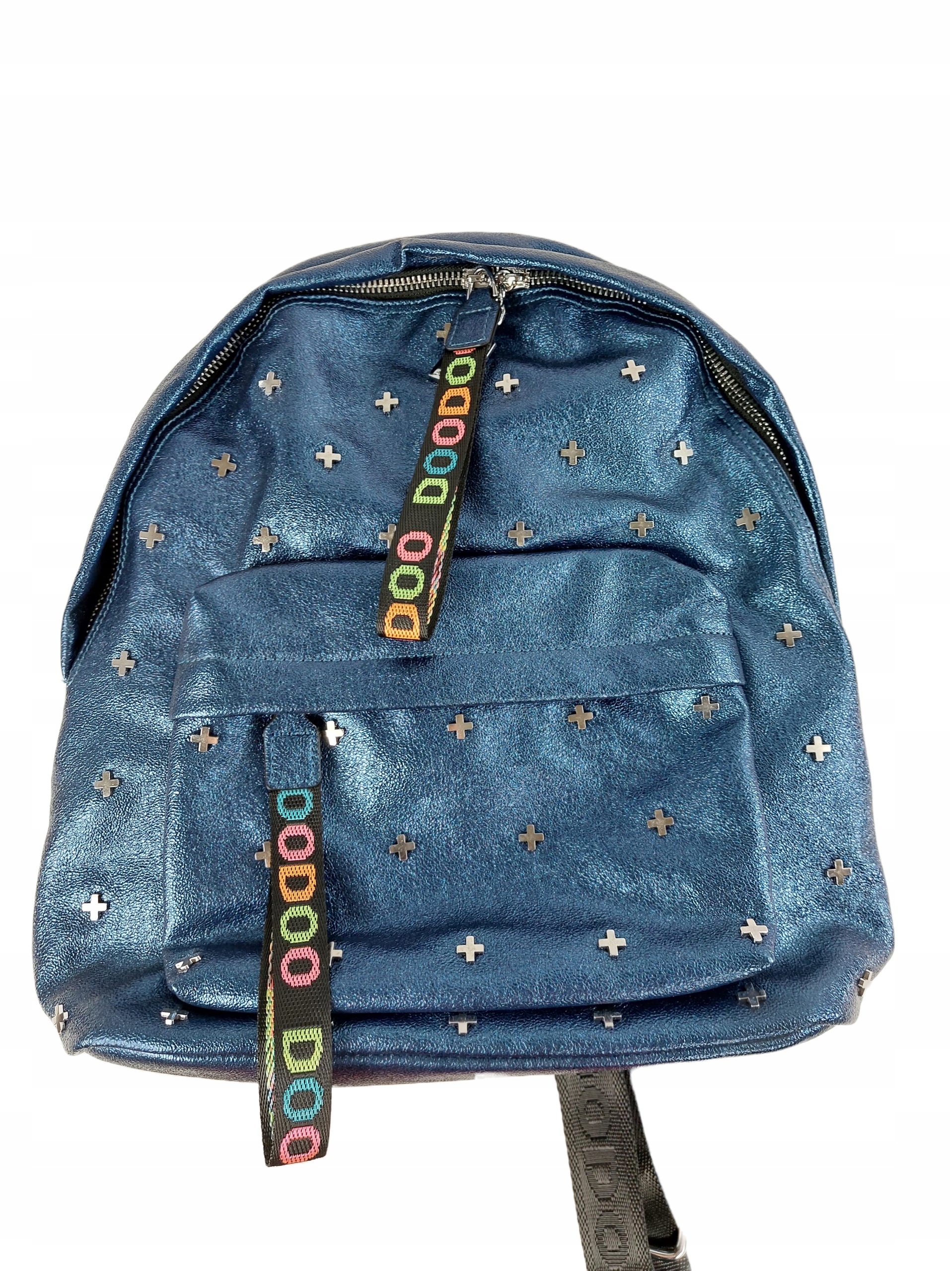 DOODOO Navy Blue Sports Batoh
