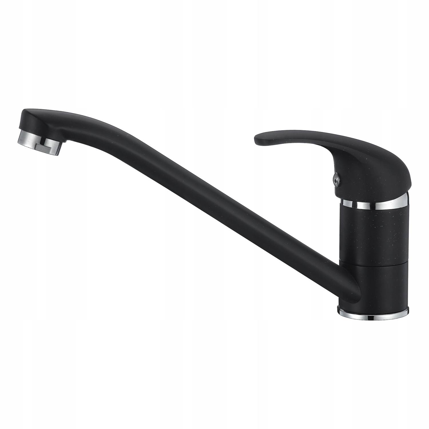 Kuchynská batéria - Moderno Kitchen Faucet Como Black Solid Tap