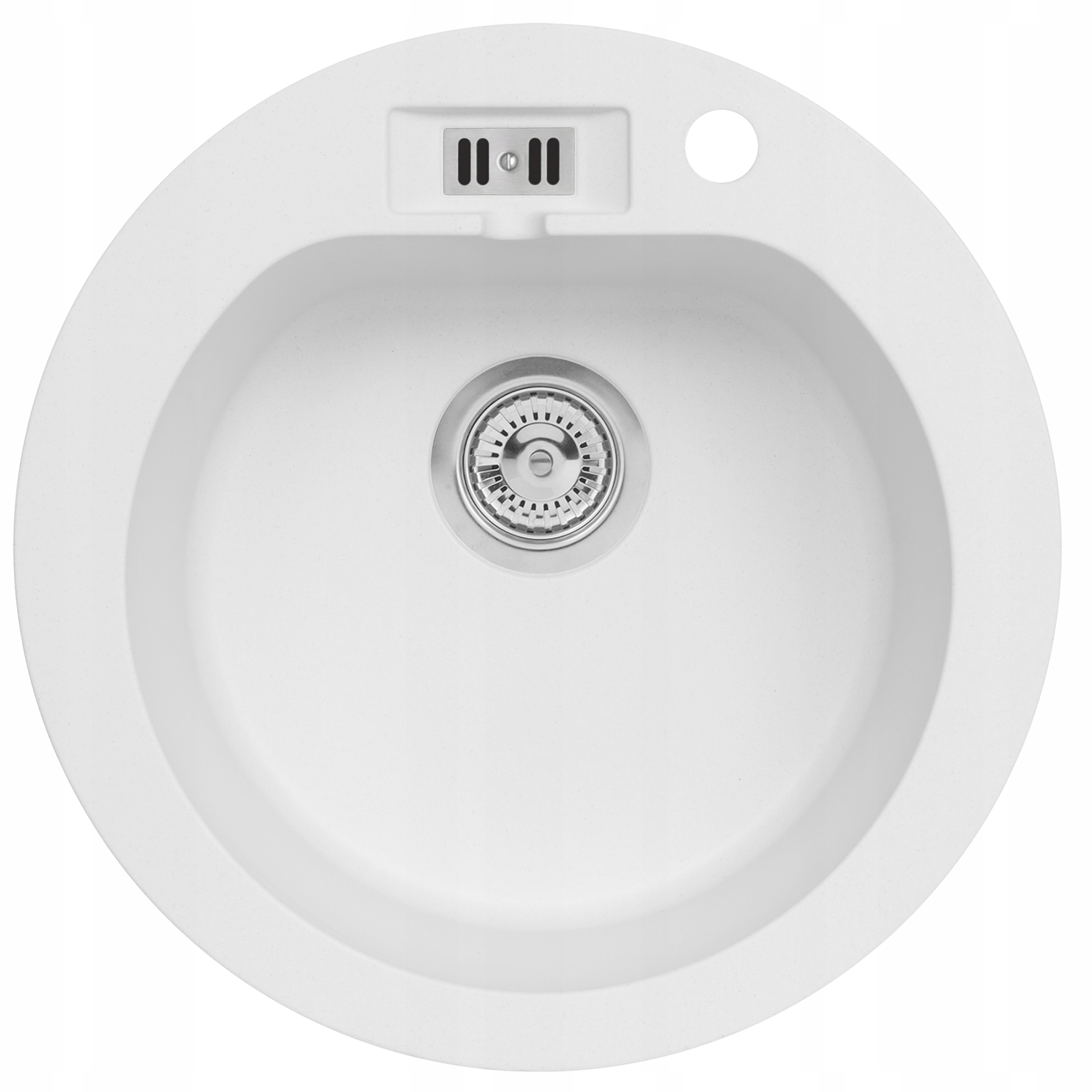 Kuchynská batéria - Moderno Martha 10 Pure White 51x51 Granite Sink
