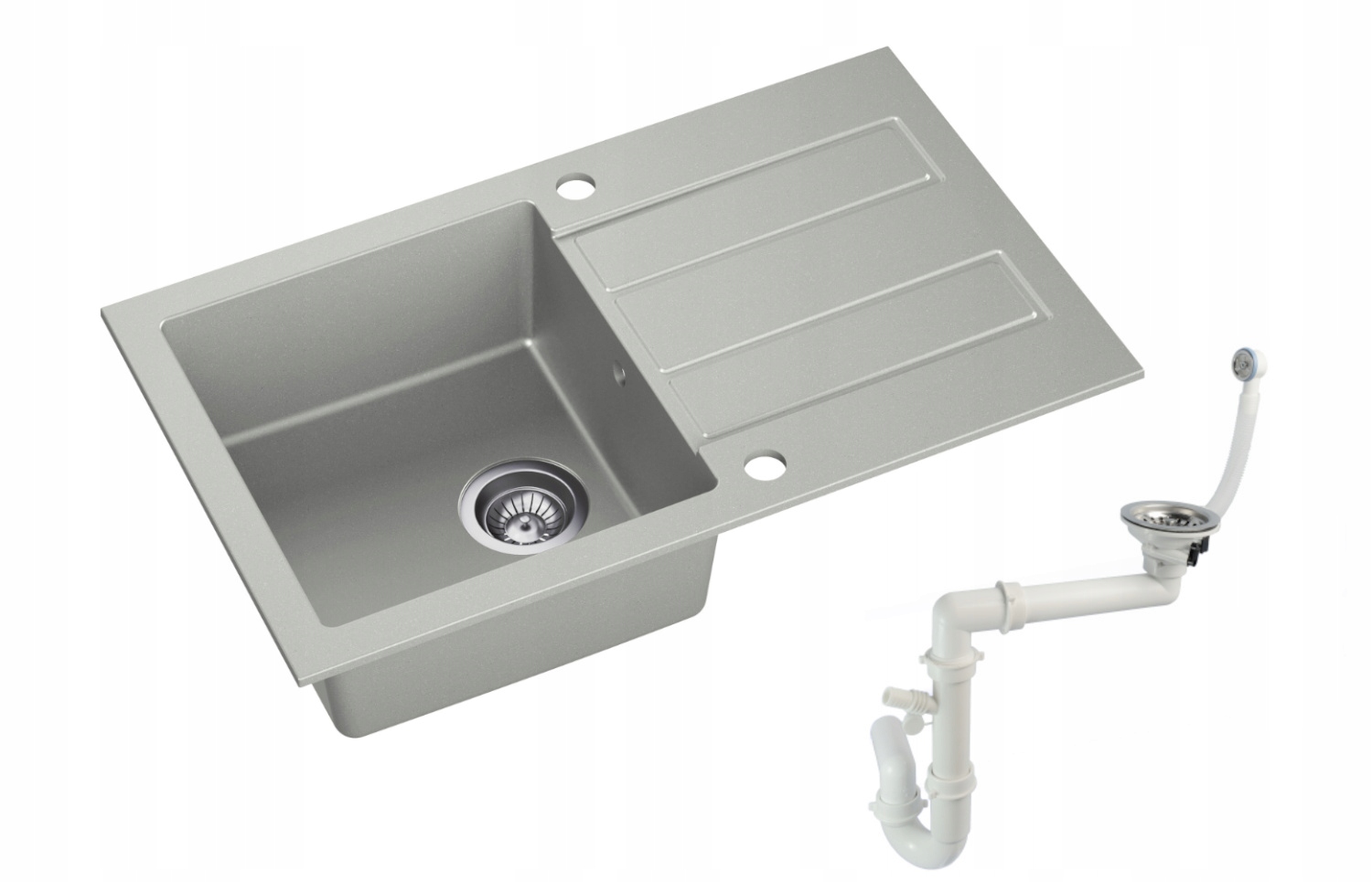 Kuchynská batéria - Moderno Porto Grey Granite Sink 78x47