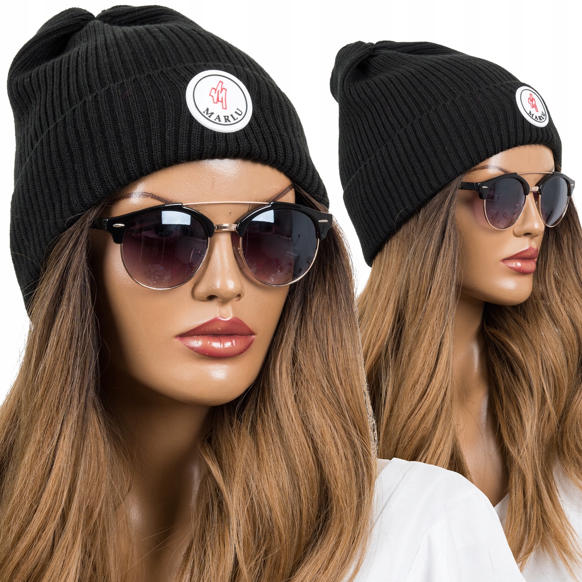 Módne dámske klobúky Beanie Heat Smurfette