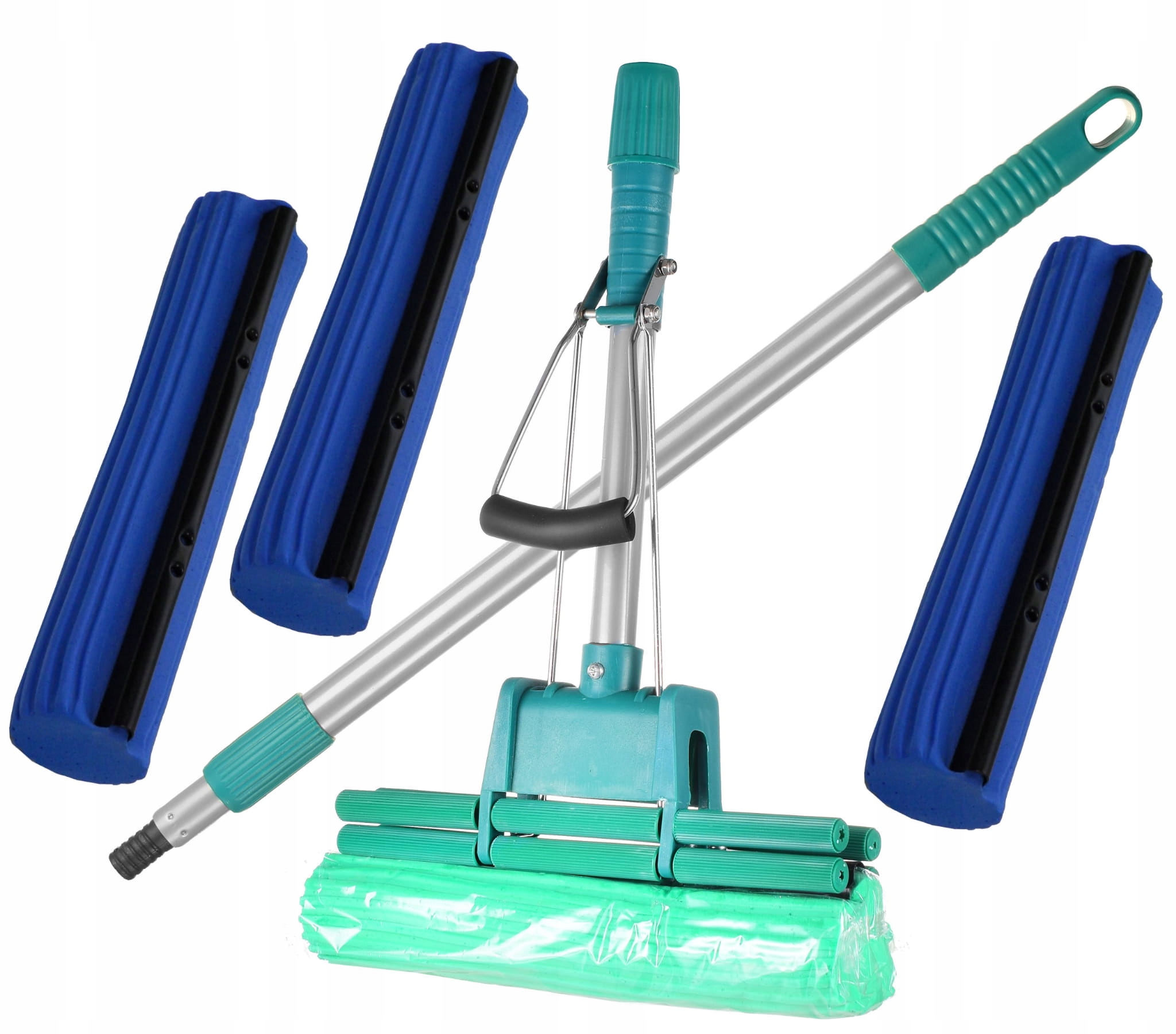 Mop + 3 sponge špongia Teleskopická palica