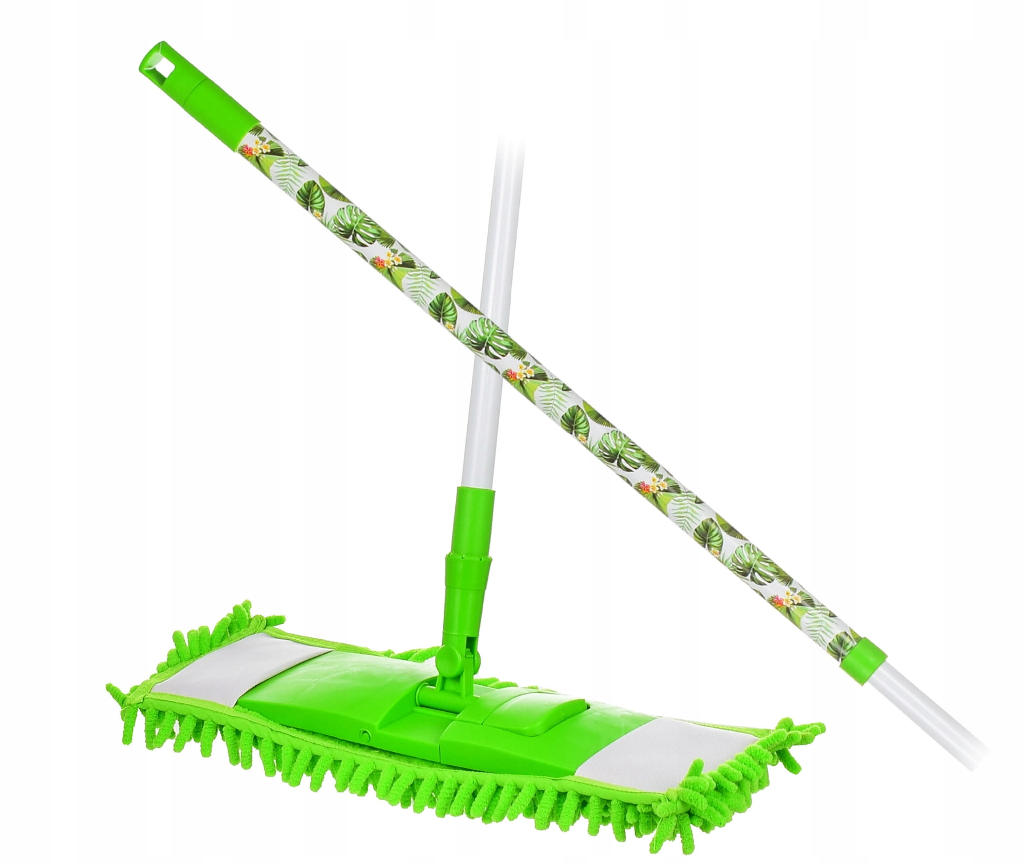 Mikrovlákno mop, plochá, plochá teleskopická tyčinka s