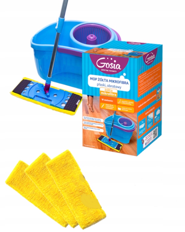 Plat Gosia Rotary Mop Set+3 bezplatné zásoby!