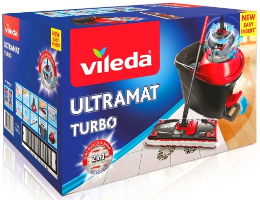 VILEDA ULTRAMATE TURBO PLATNÉ Súprava otočného mopu