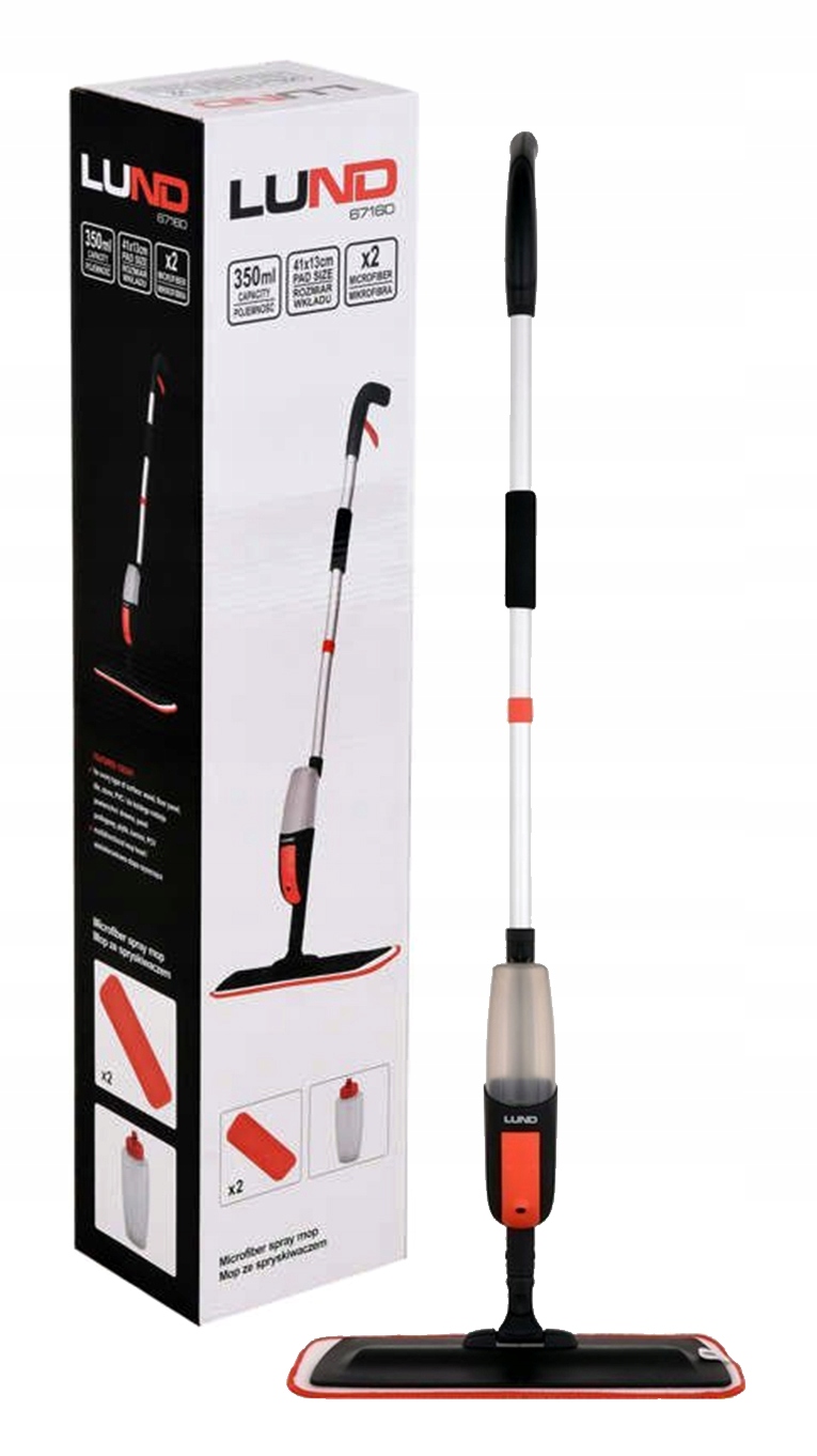 Mop s podložkou a mikrovláknou 350 ml