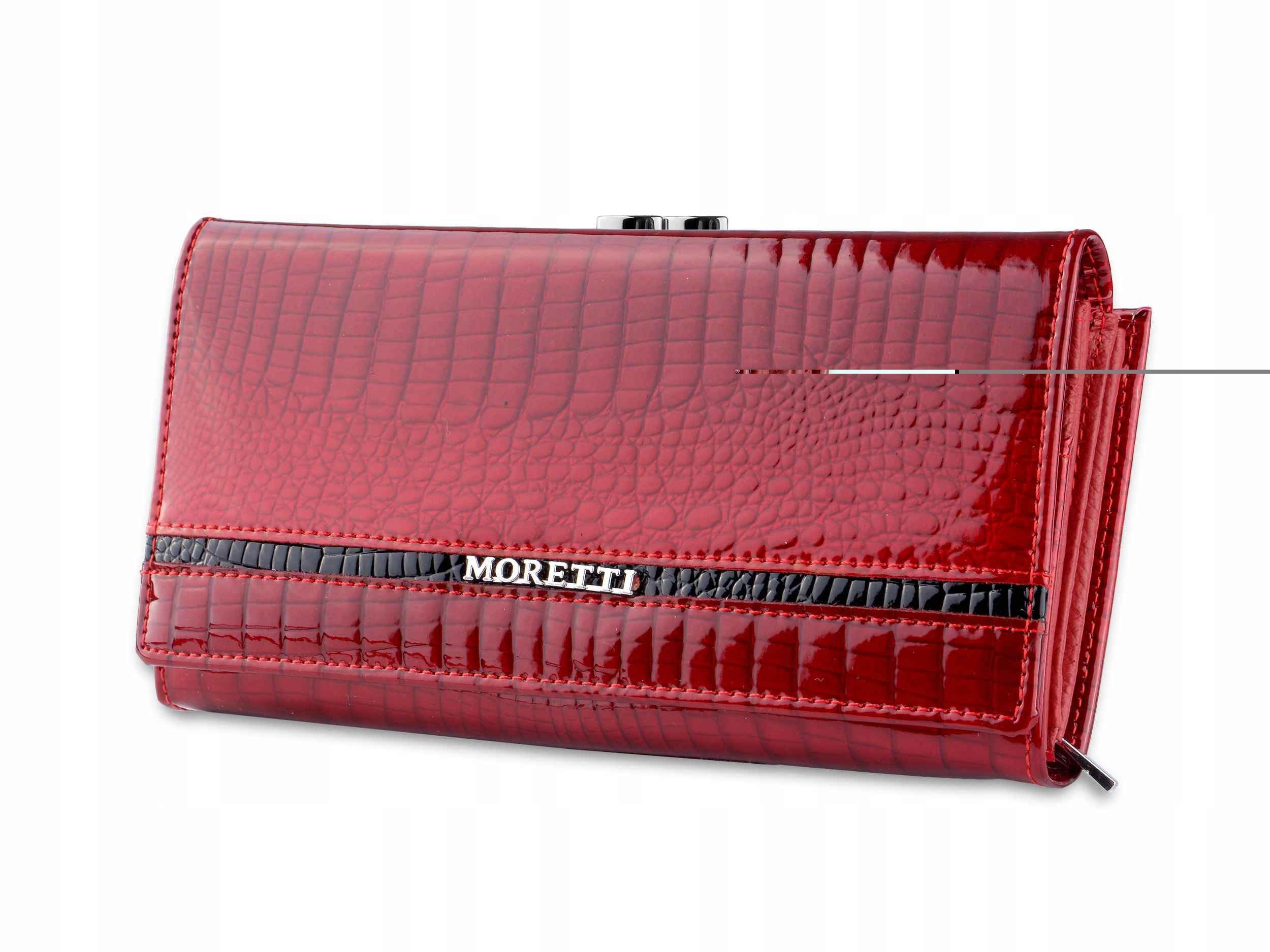 Peňaženka - Moretti Peňaženka Prírodná koža Red AE5243 - Dámsky produkt