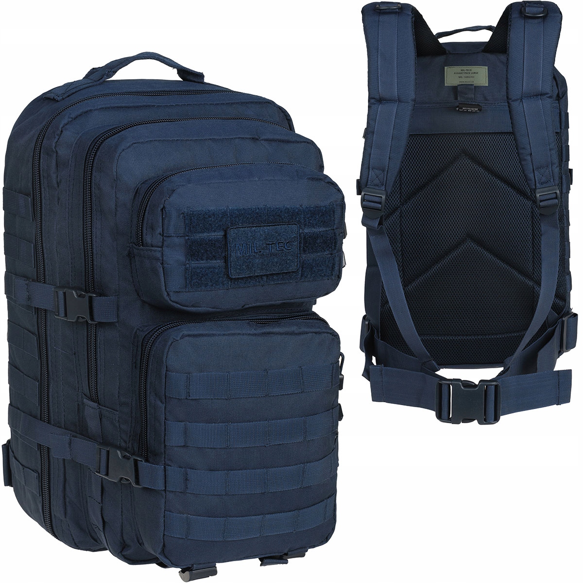 MT Vojenský taktický batoh útočník 36L Navy Blue