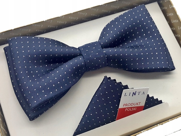 Linta Navy Blue Bow