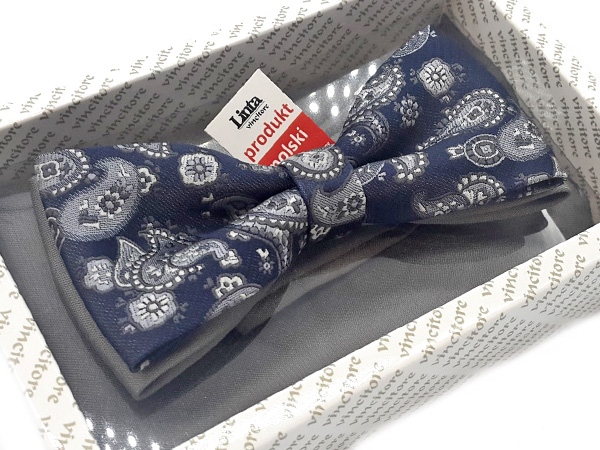Linta White, Navy Blue, Striebor