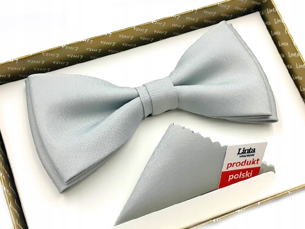 Linta Silver, šedá, viacfarebná motýlik