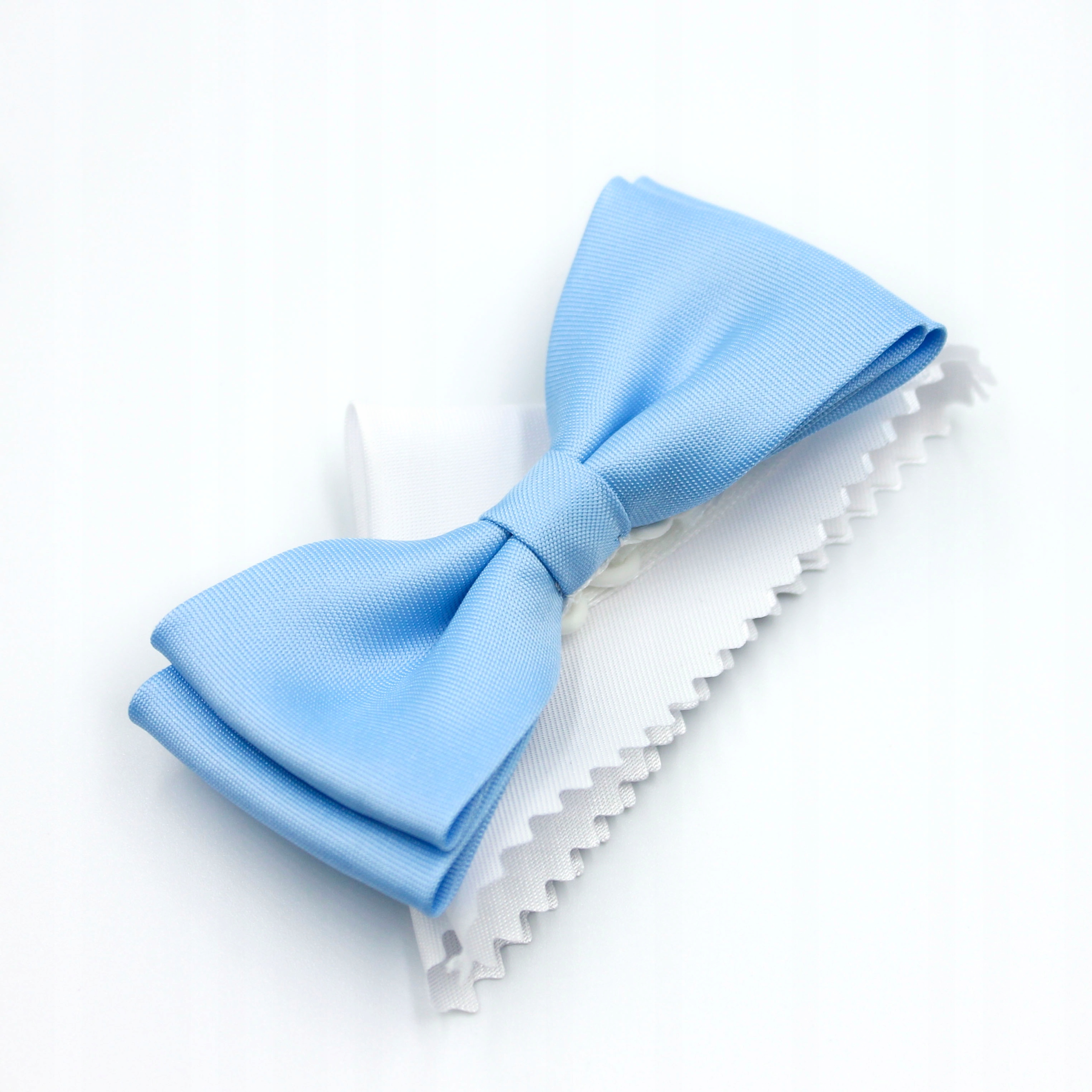 Motýlik XAWER ELEGANT BLUE biely, modrý