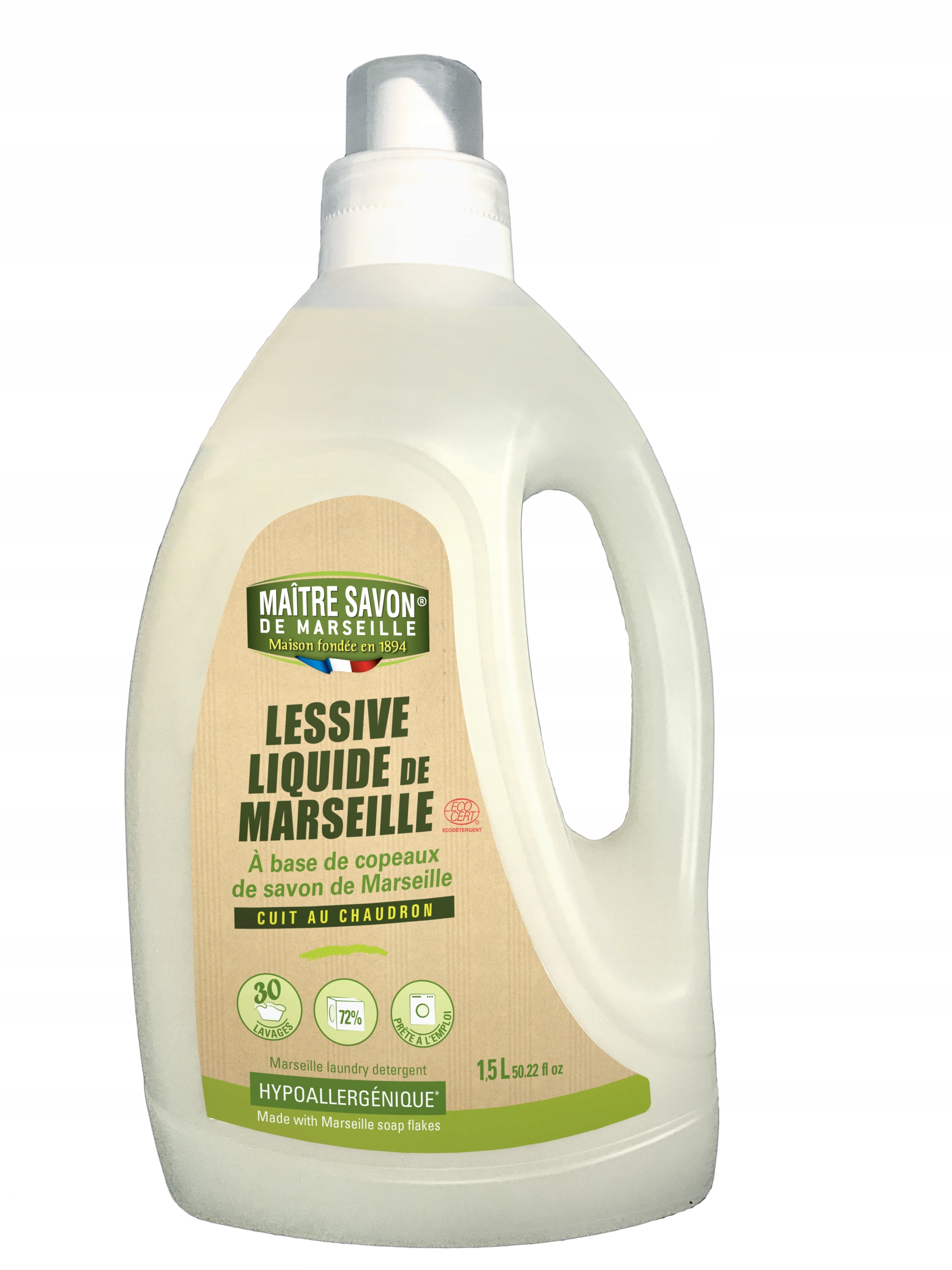 Prací gél - Maitre Savon KAPALINA NA PRANIE 1,5L