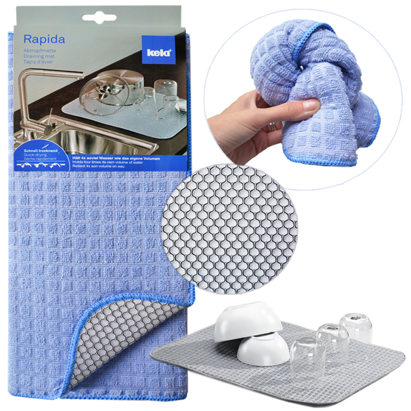 Sušenie rohože na sušenie jedál 50x38 l.blue kela