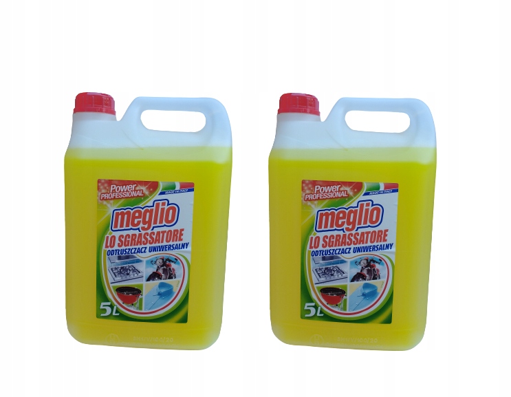Meglio Sgrassatore Lemon 2 x 5L - Hit