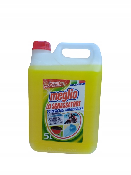 Meglio Sgrassatore Lemon Candle Lemon Canister 5L