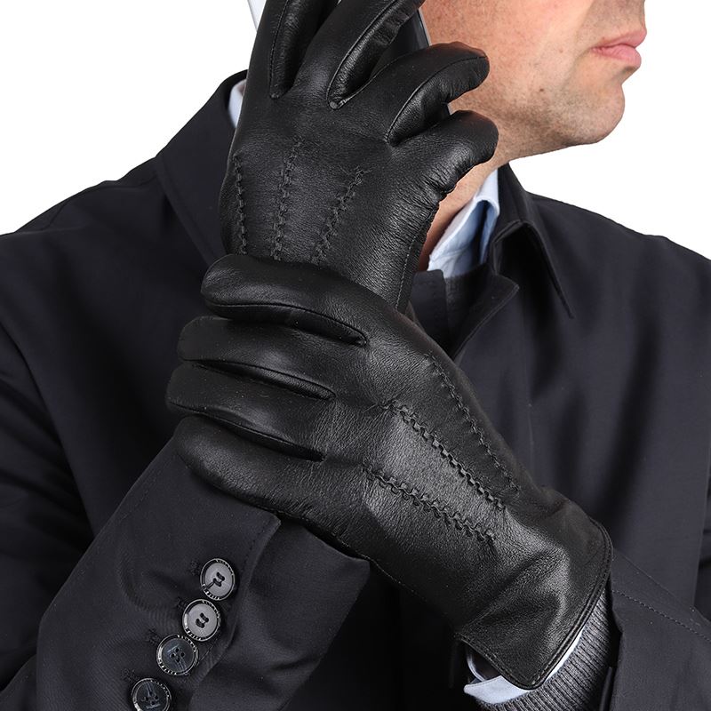 Rukavice - Rôzne (rukavice) Päť rukavíc Prírodná koža. XXL - Men's Product