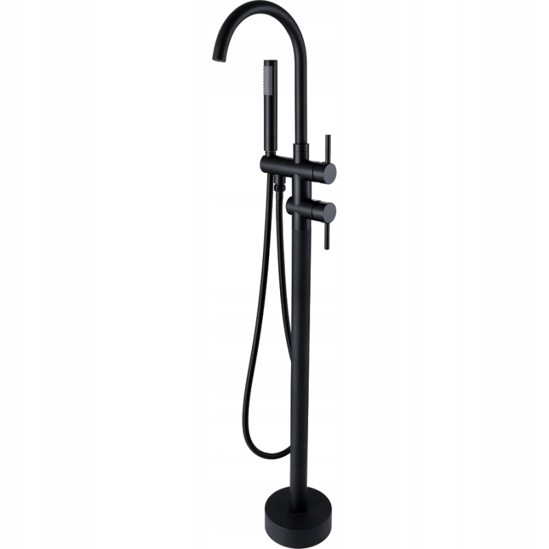 Mexen Alma Free -Battera Black Bathtub