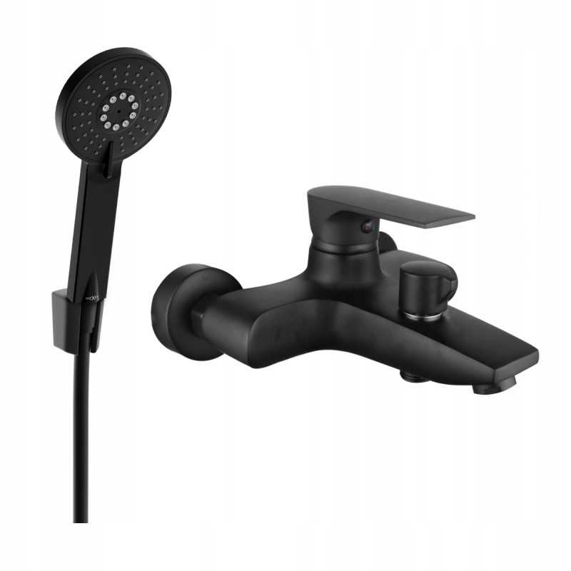 Mexen Axel Battery Bathtub R40 Set, čierna