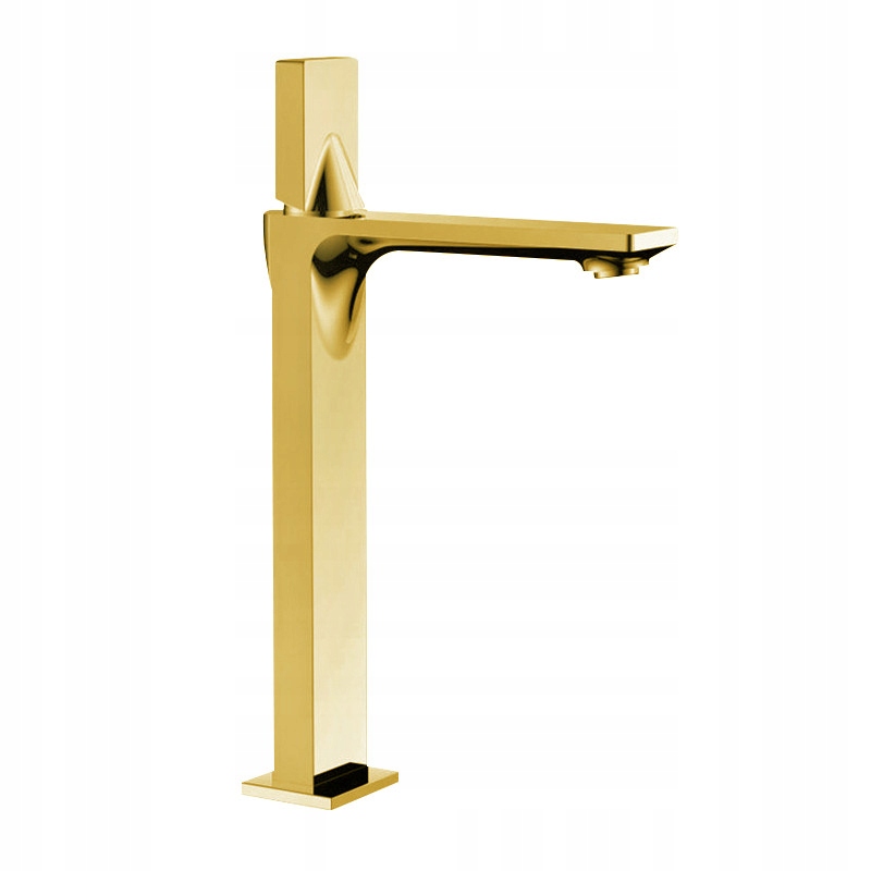 Mexen Crux High, Golden Washbasin Faucet