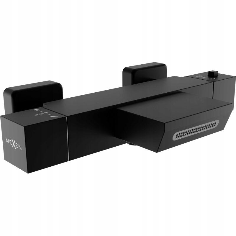 Mexen Cube Termostatic Black Bath Tank batéria