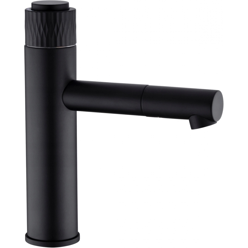 Mexen Diamond Black Washbasin Faucet
