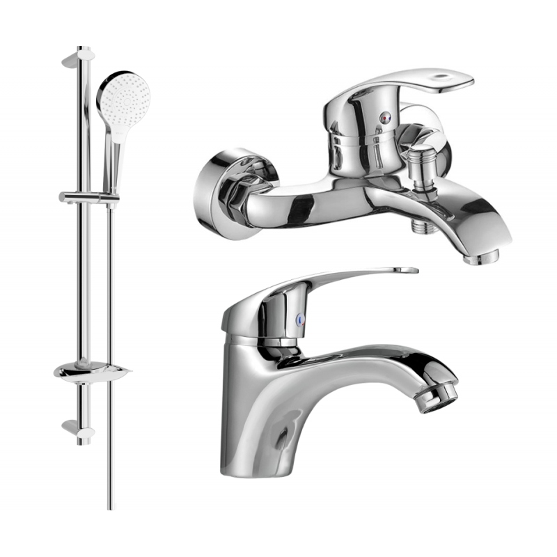 MEXEN FABIA DB05 Bathtub Set, Chrome