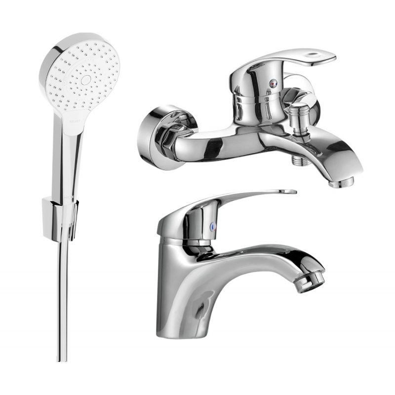 MEXEN FABIA R05 Bathtub Set, Chrome
