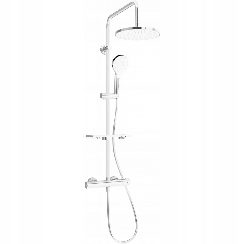 Mexen KT05 sprchová súprava s batériou Thermostat Chrome