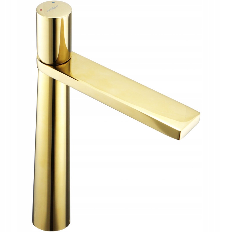 Mexen Nox High, Golden Washbasin Faucet