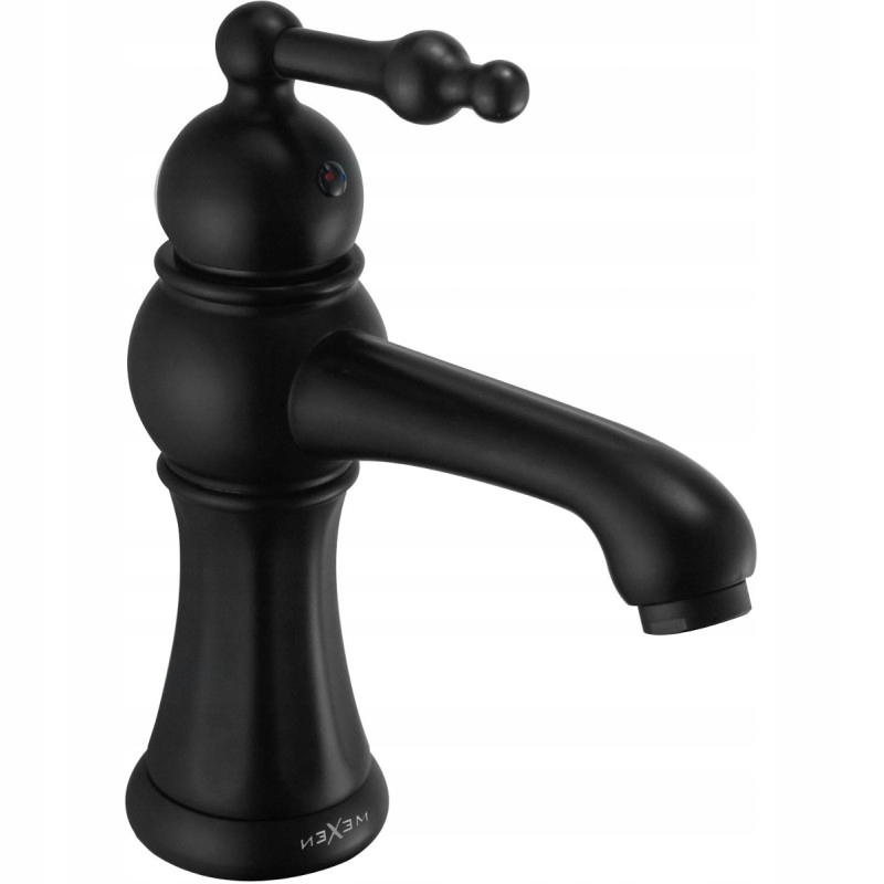 Mexen retro čierny umývací bedbový faucet