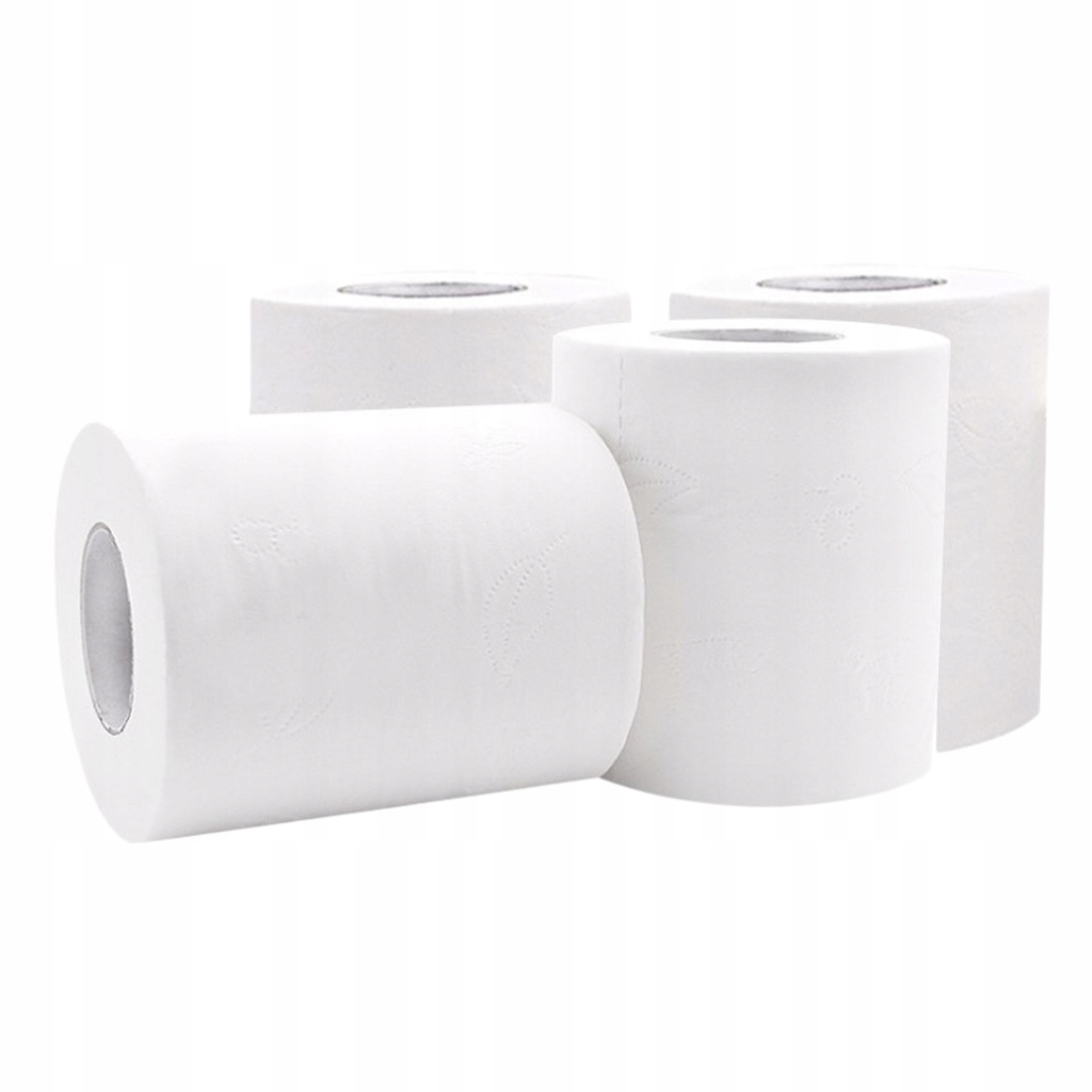 Mäkký toaletný papier na použitie v domácnosti