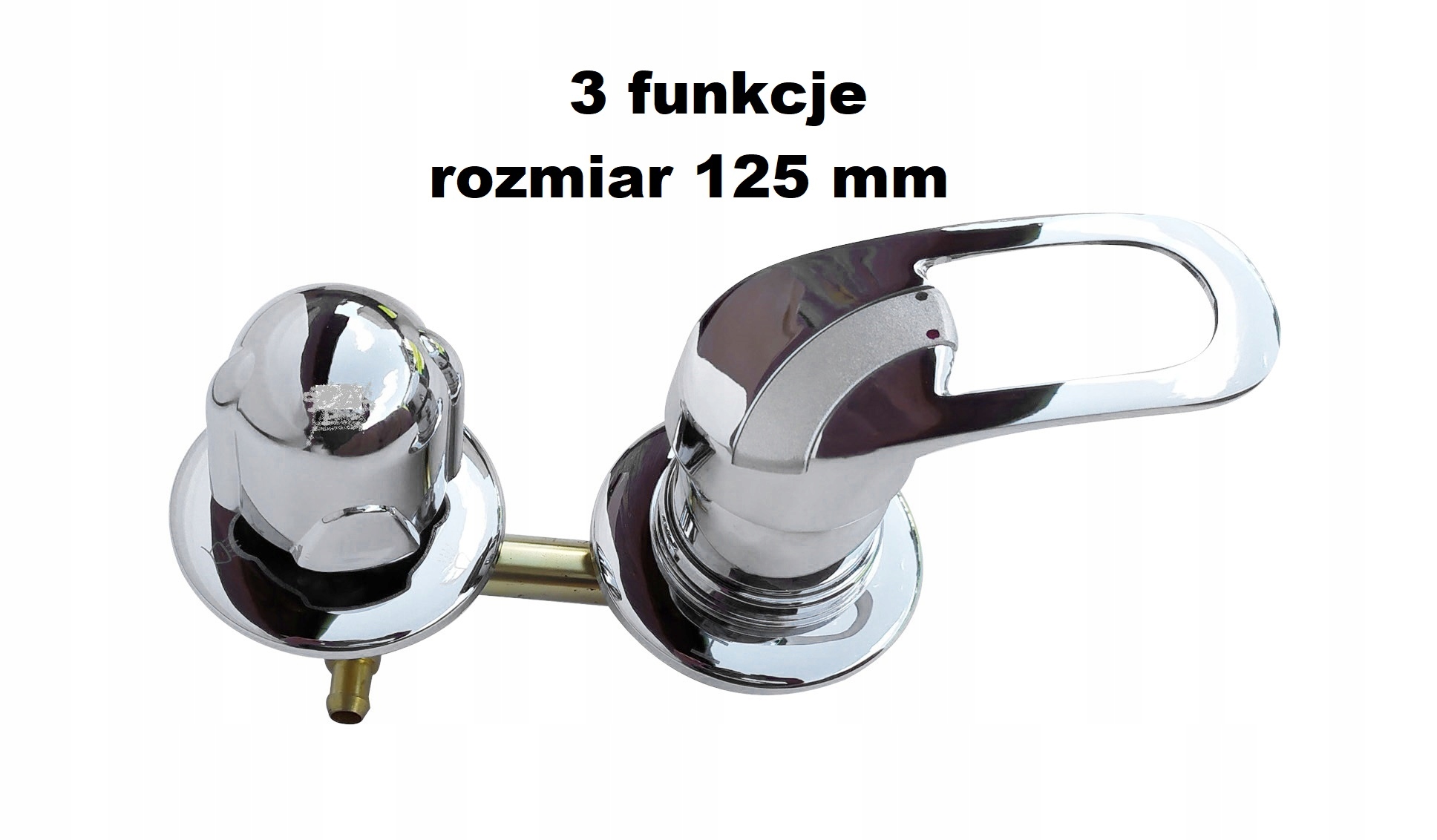 Funkčný mixér 125 mm chrómová pevná batéria