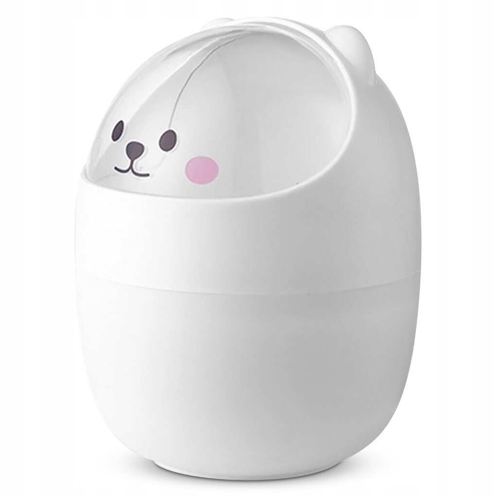 Mini Trash Bucket Desk Office Bin Pp.