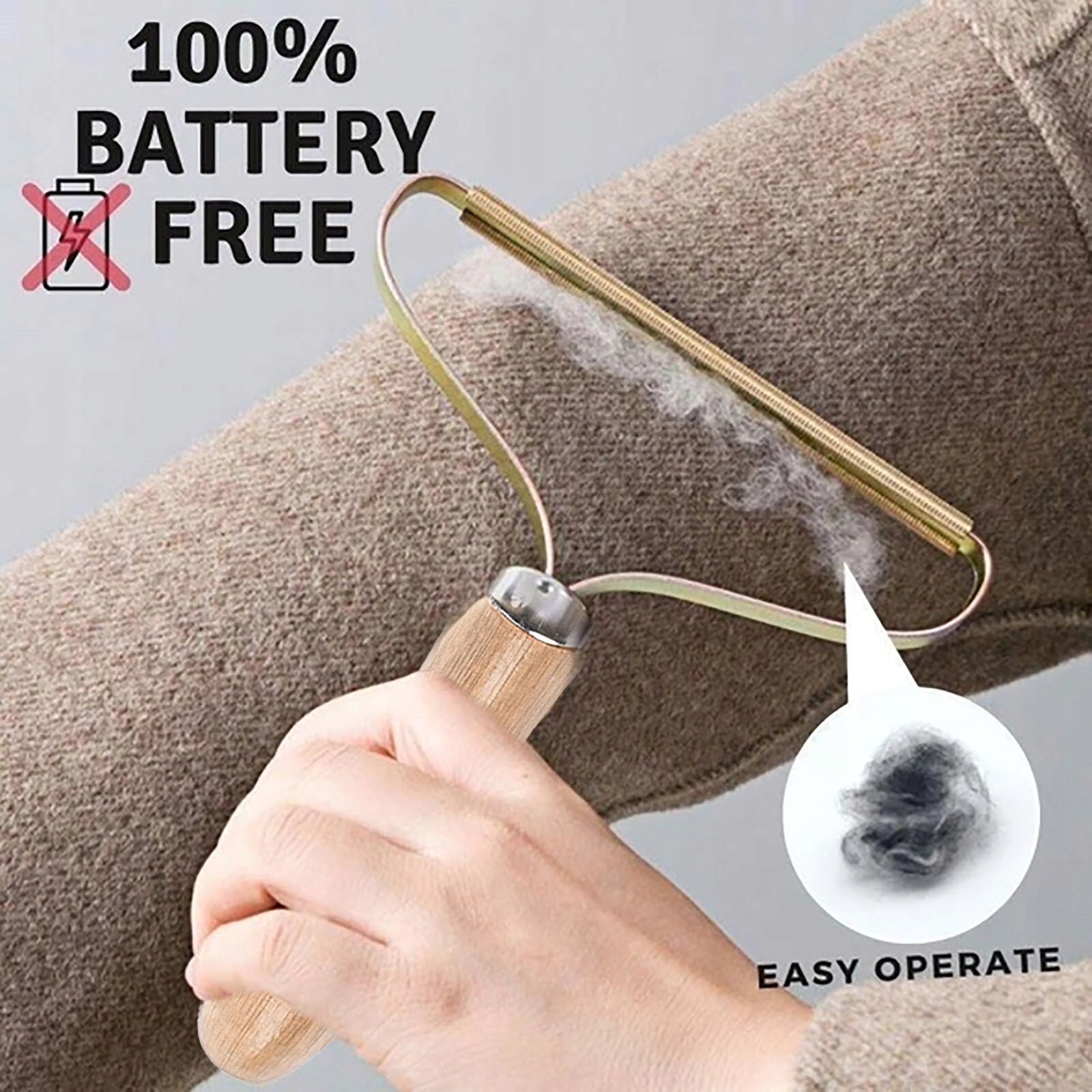 Mini prenosný odstraňovač chumáčov