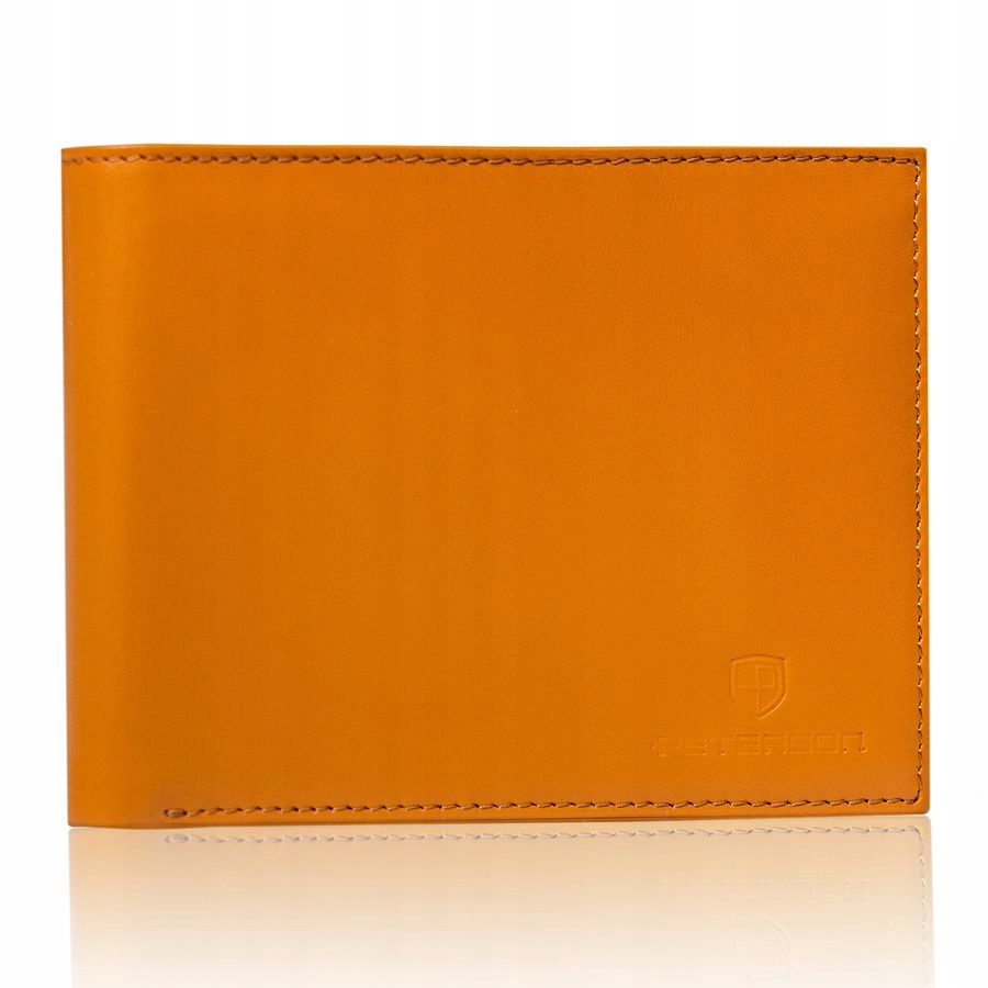 Peňaženka - Peňaženka Peterson z pravej kože hnedá PTN CAW21275 633 - Unisex produkt