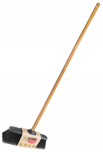 York Eco Broom s bambusovou rukoväťou 120 cm silná