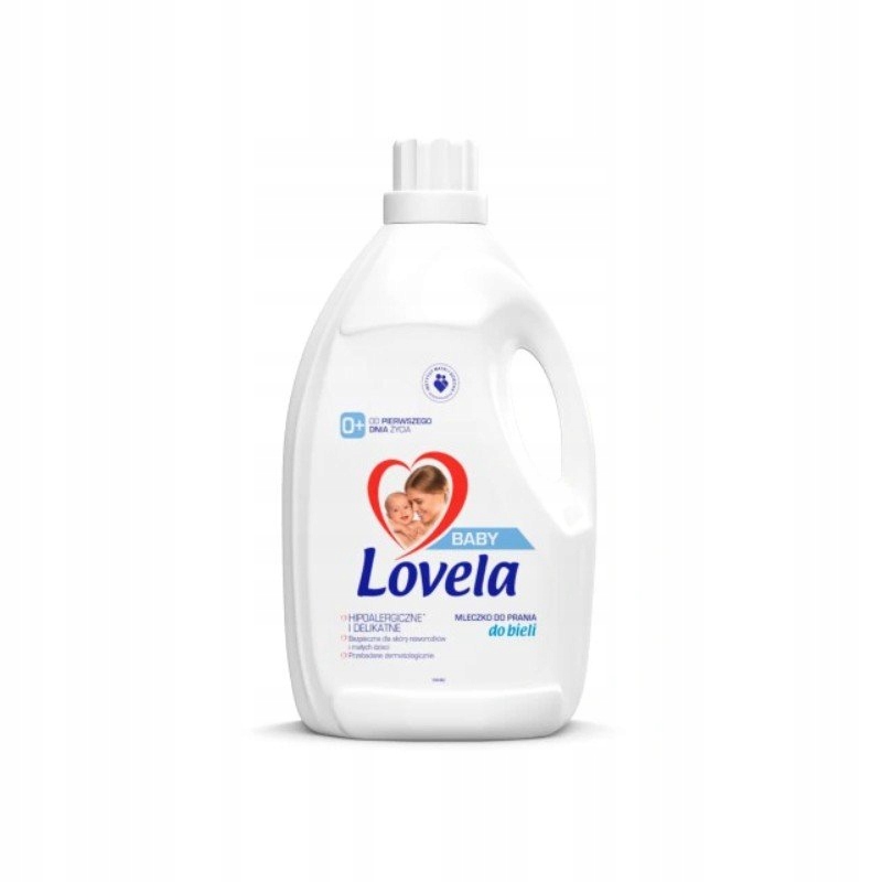 Prací gél - Lovela Baby biele mlieko na pranie 4,5 l