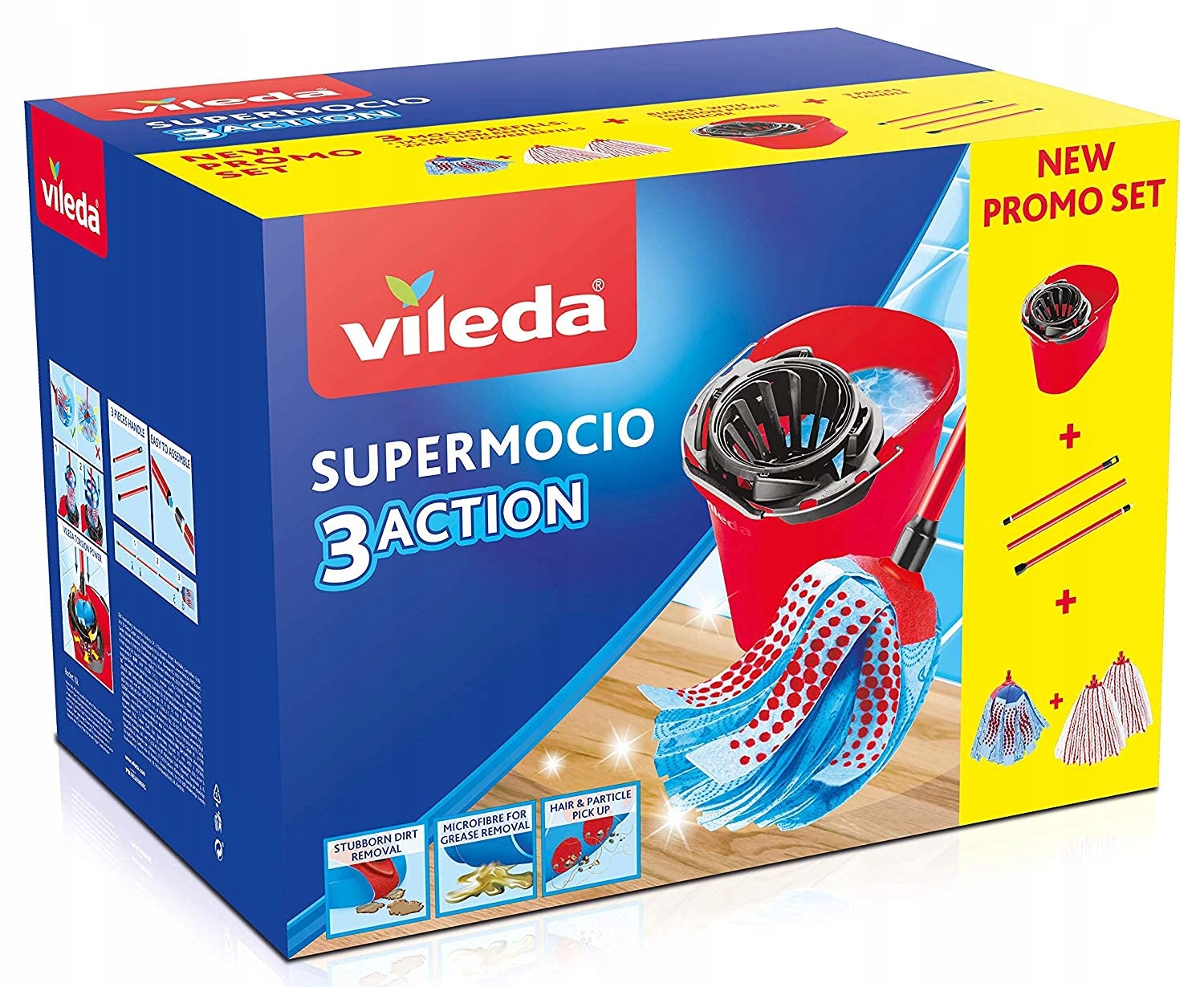 Mop Vileda supermocio box s lukom 3ACTION XL