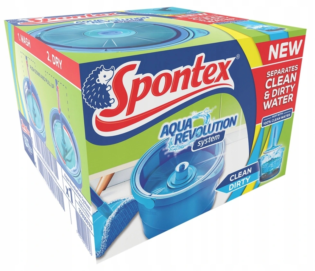 Mop a vedro otáčanie Spontex Aqua Revolution