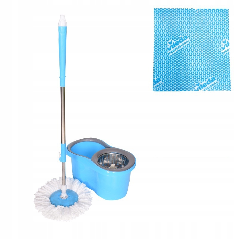 Rotačný rotačný mop + Vileda Blue Tank