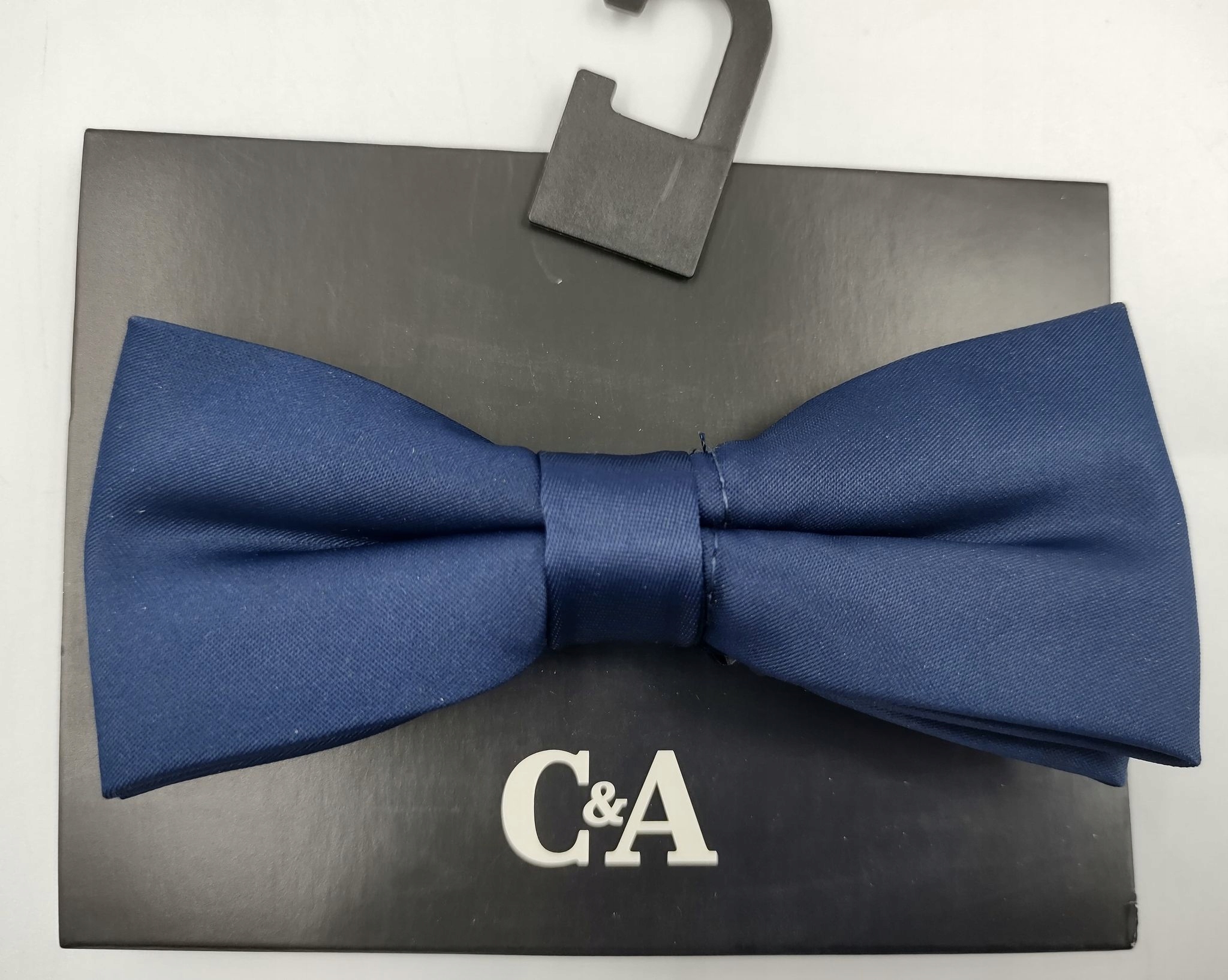 C&A Navy Blue Bow kravata