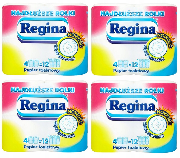 Najdlhší toaletný papier Regina 16 ks = 48 valcov