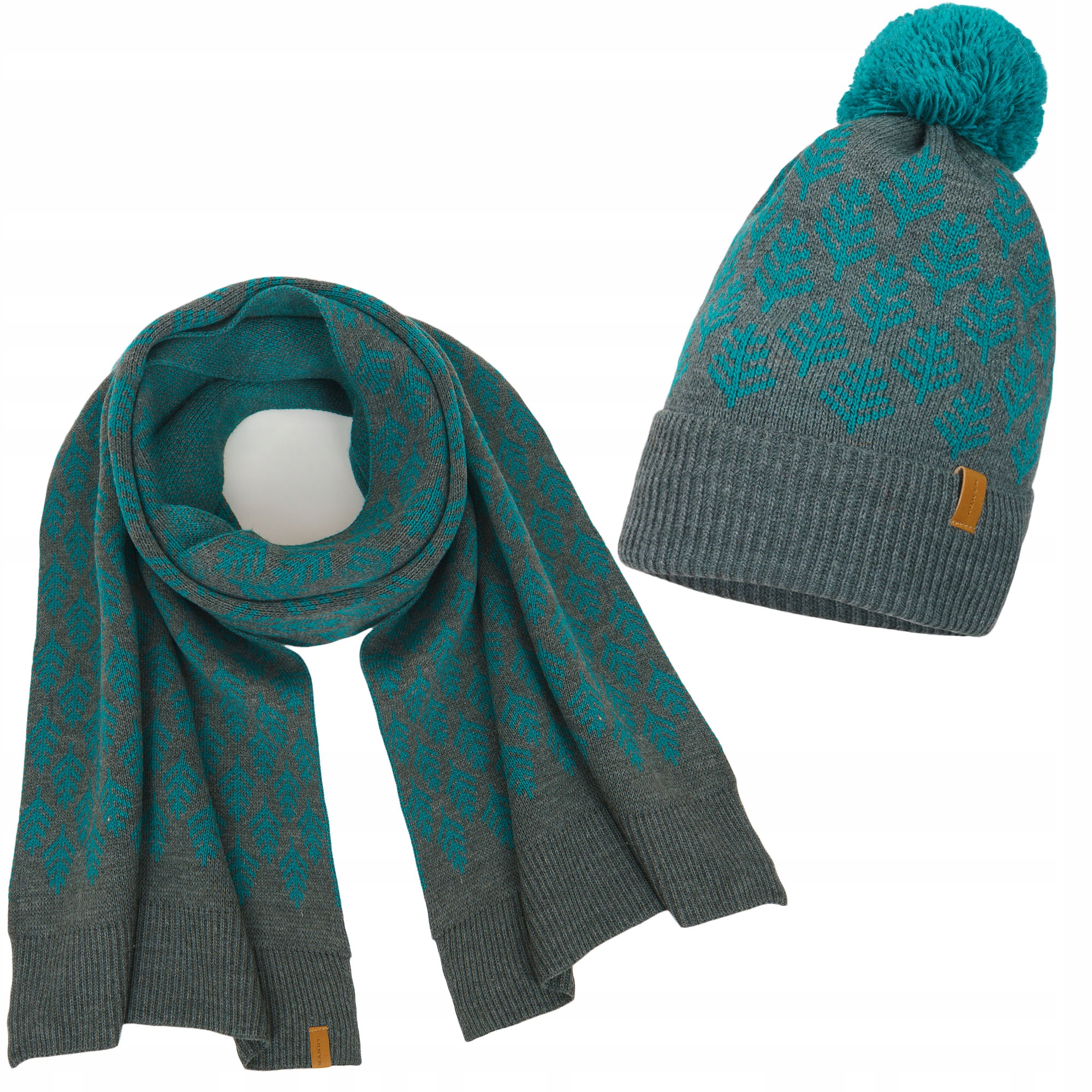 Nastavte čiapku, Nandy Scarf Autumn Winter Pánsky ženský darček pre mládež