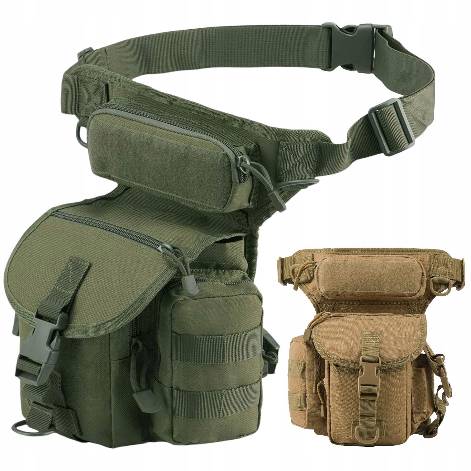 Binvest iliacia sáčkový vojenský vojenský Nerka Survival Black, Khaki, Multi -Colored, Green